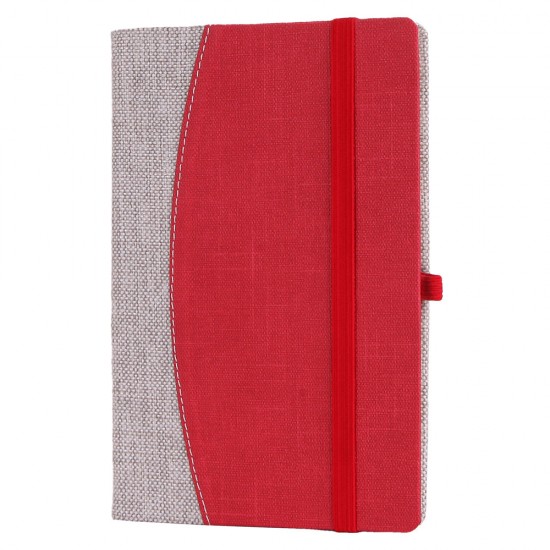 CİNNAH KIRMIZI TARİHSİZ DEFTER (13X21 CM)